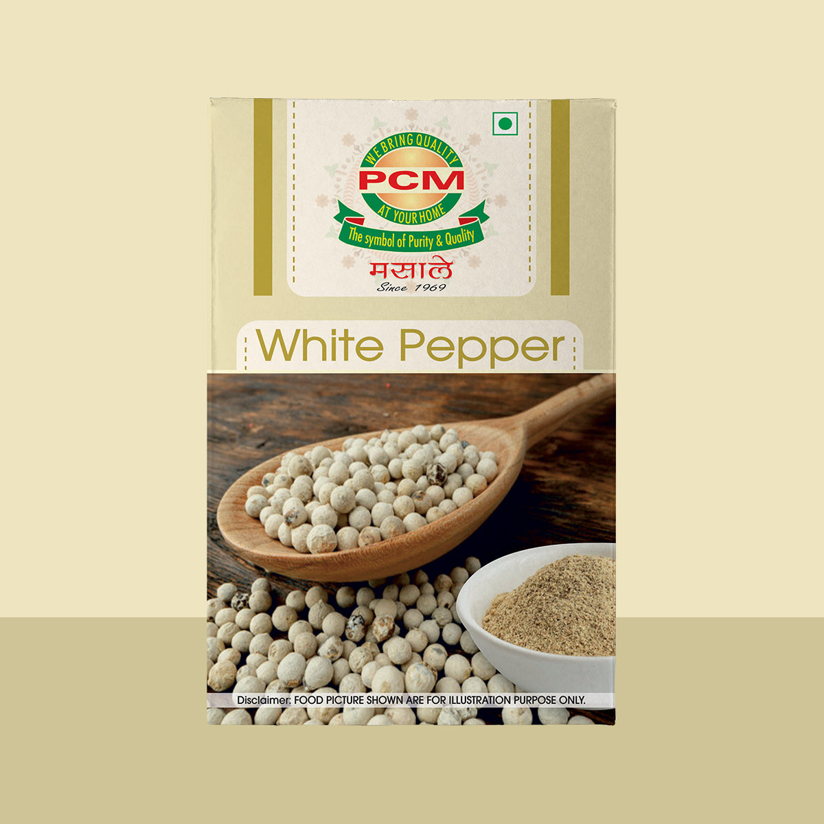 PCM Masale White Pepper Powder 100g