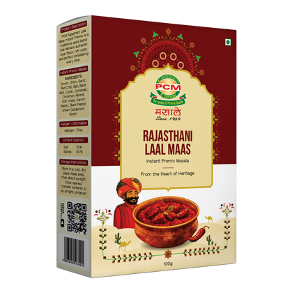 PCM Masale, Rajasthani Laal Maas, Instant Premix Masala
